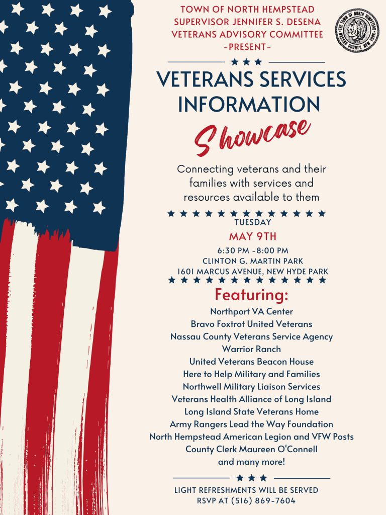 DeSena: Town to host Veterans Services Information Showcase on May 9