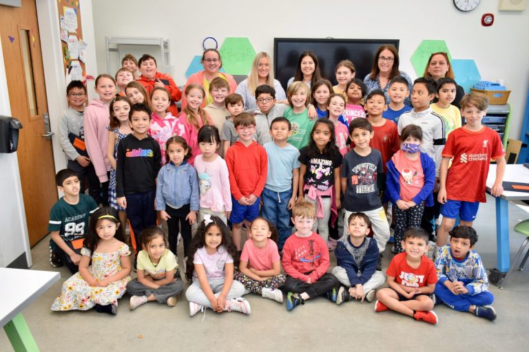 Floral Park-Bellerose’s John Lewis Childs School fourth graders present on school garden Floral Park-Bellerose’s John Lewis Childs School fourth graders present on school garden