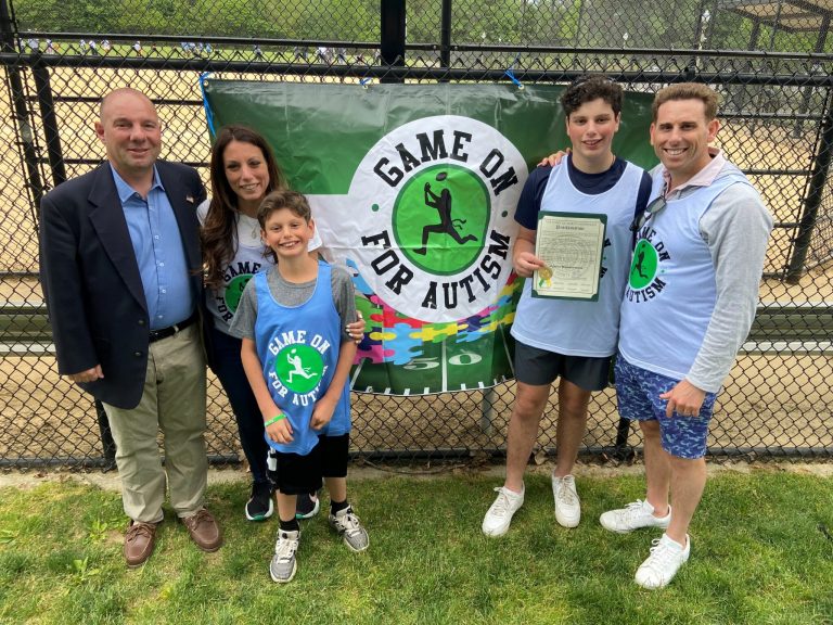 Council Member Zuckerman honors East Hills resident Justin Wasserman at 2nd annual Game On For Autism event Council Member Zuckerman honors East Hills resident Justin Wasserman at 2nd annual Game On For Autism event