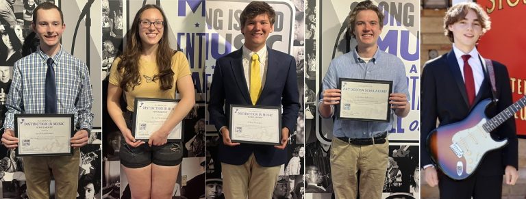 Long Island Music and Entertainment Hall of Fame presents 2023 music scholarships