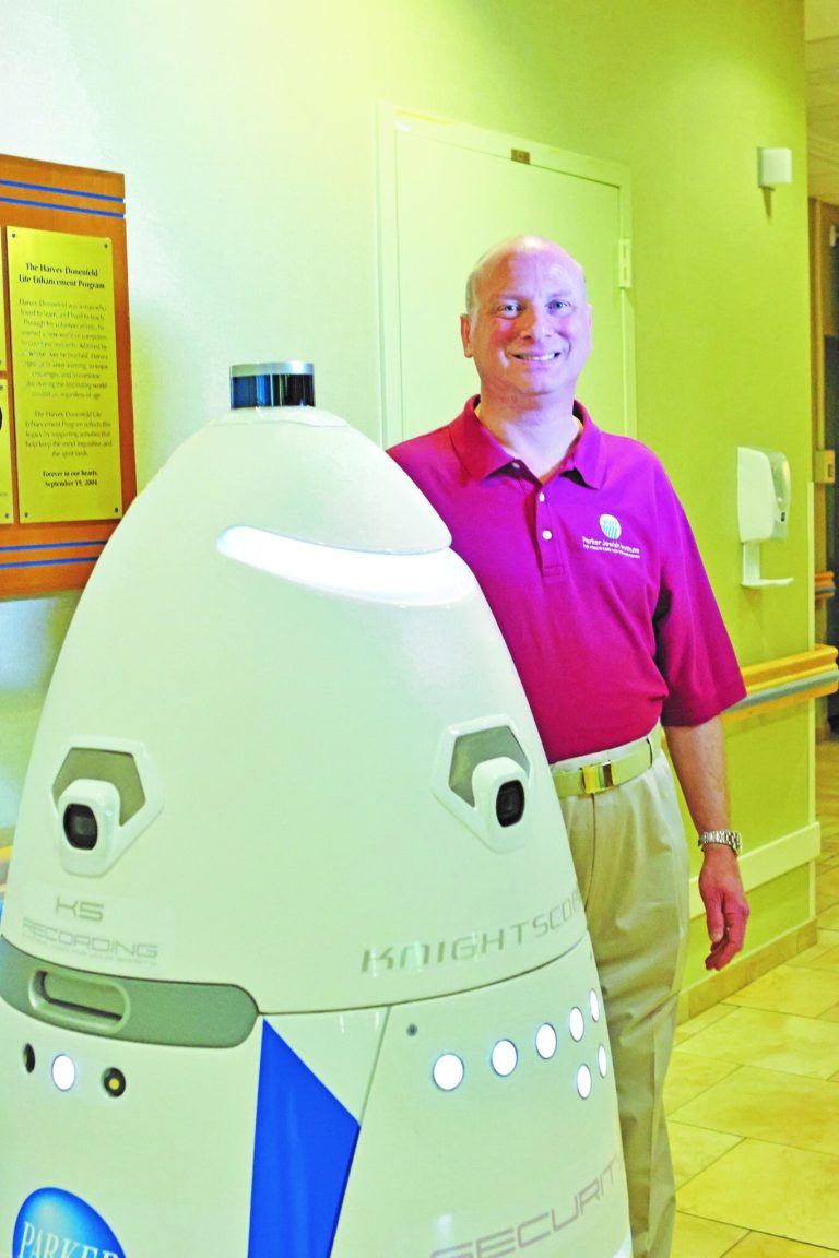 Security robot provides extra set of eyes at The Parker Jewish Institute