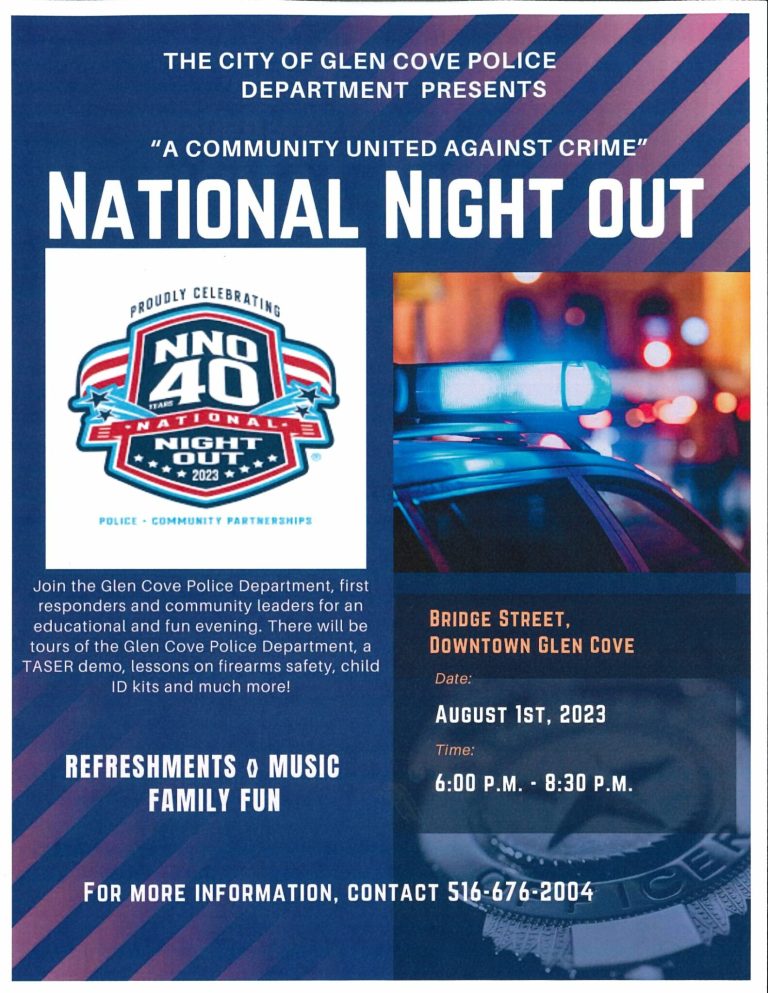 Glen Cove Police Department National Night Out
