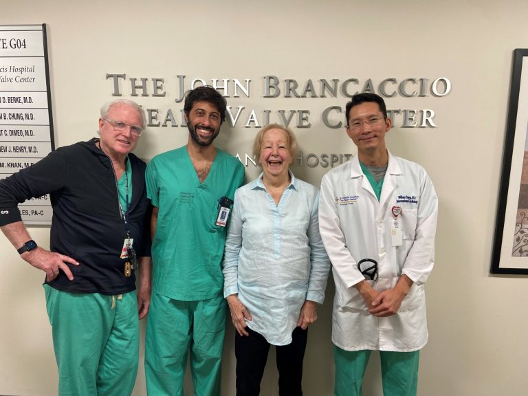 81-year-old woman receives pioneering heart procedure at St. Francis Hospital