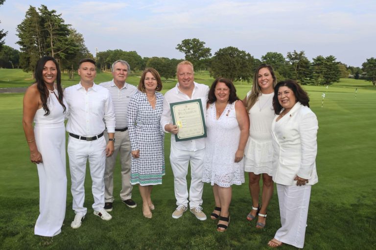 Town of North Hempstead officials attend Annual Night in White event