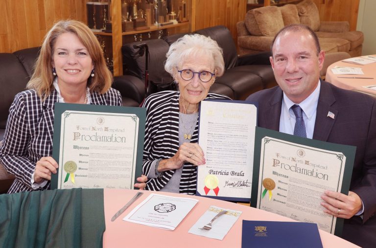 90th anniversary of Ladies Auxiliary of Albertson Hook and Ladder Company No. 1 celebrated