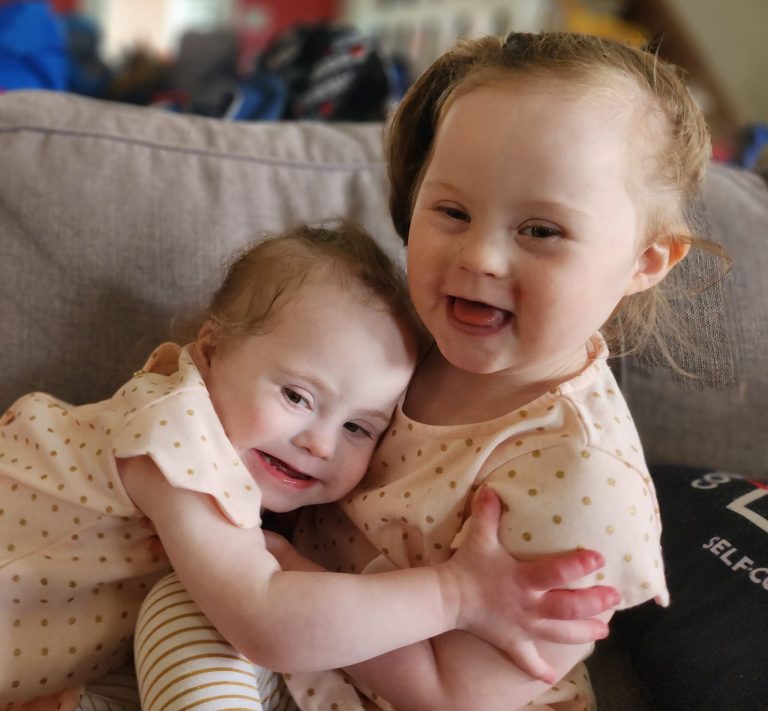 Mineola girls to be featured in Down Syndrome Society’s NYC Buddy Walk