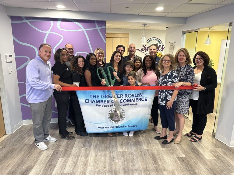 Ribbon cutting for North Shore Smiles Pediatric Dentistry