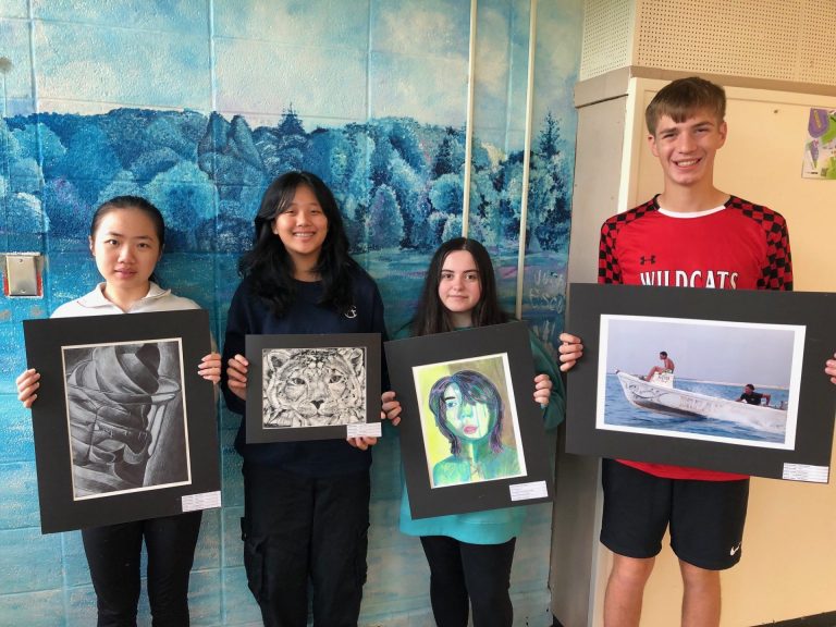 East Williston students have heart in art