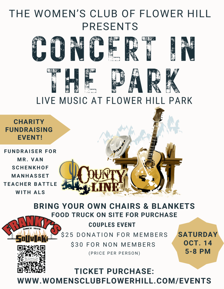 Women’s Club of Flower Hill at Flower Hill concert for Mark Van Schenkhof Women’s Club of Flower Hill at Flower Hill concert for Mark Van Schenkhof