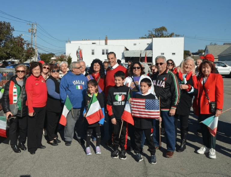 New Hyde Park’s Nicholas Nuzzi in spotlight at Columbus Day parade