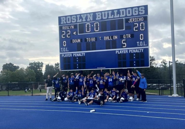 Victory! Roslyn football gets first varsity win since 2016