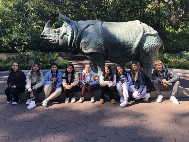 East Williston students explore art in the outdoors