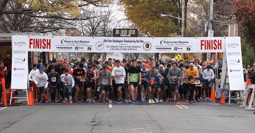 48th Annual Port Washington Thanksgiving Day 5-Mile Run: The run for the red feather 48th Annual Port Washington Thanksgiving Day 5-Mile Run: The run for the red feather
