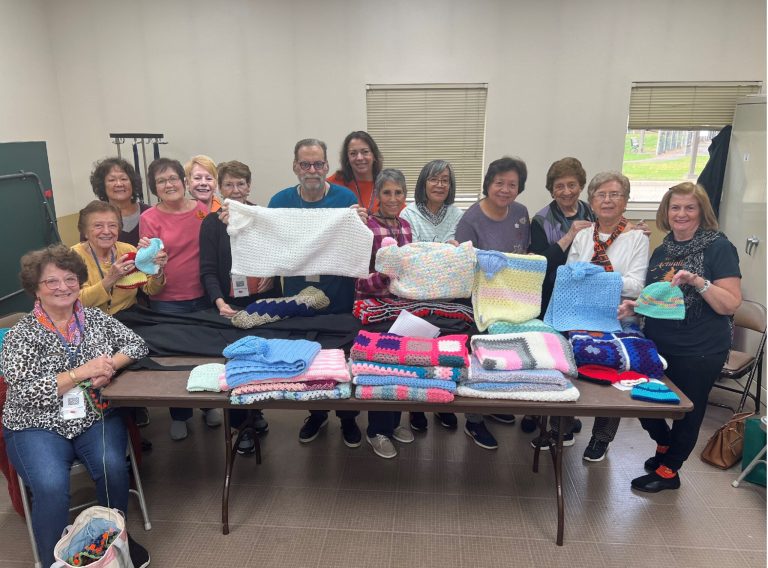 Crafting ‘Blankets of Love’ in North Hempstead Crafting ‘Blankets of Love’ in North Hempstead