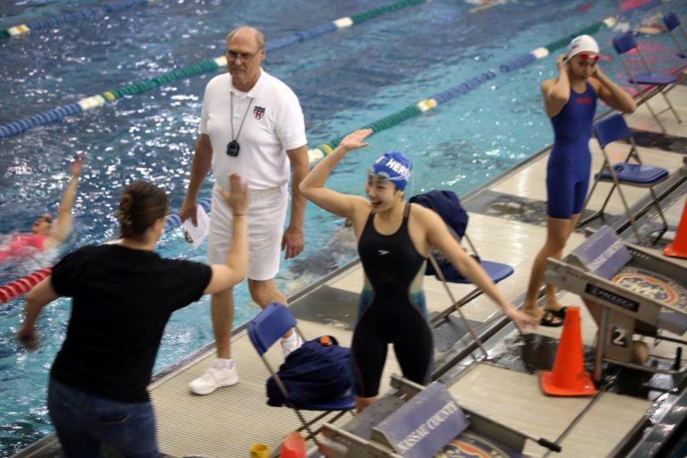 Great Neck, Herricks and Manhasset swimmers, divers shine at county meet