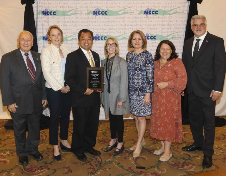 Small businesses and owners honored by elected officials at Nassau Chambers of Commerce at 2023 NCCC breakfast