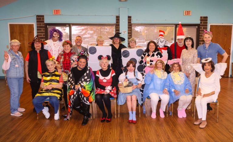 Town officials attend Port Washington Adult Activities Center Halloween party Town officials attend Port Washington Adult Activities Center Halloween party