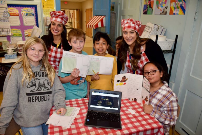 Garden City Park School students host grand opening of restaurants to demonstrate decimal math