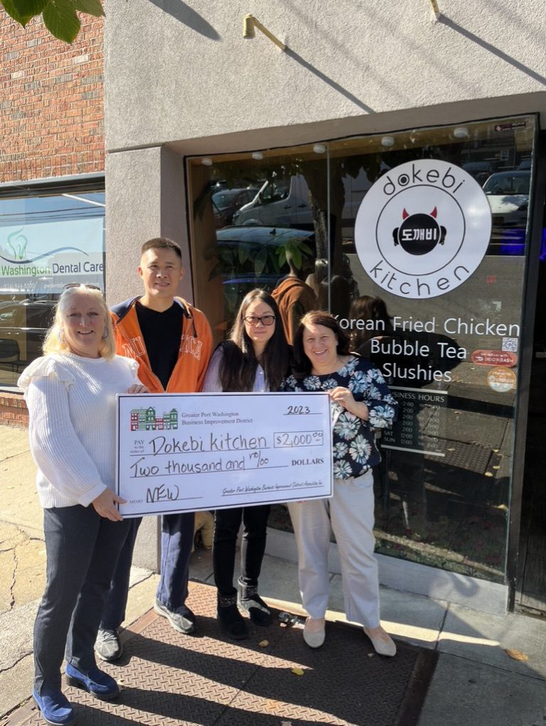 Dokebi Kitchen receives New Tenant Bonus Grant from Port Washington BID