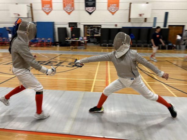 Great Neck South girls fencing