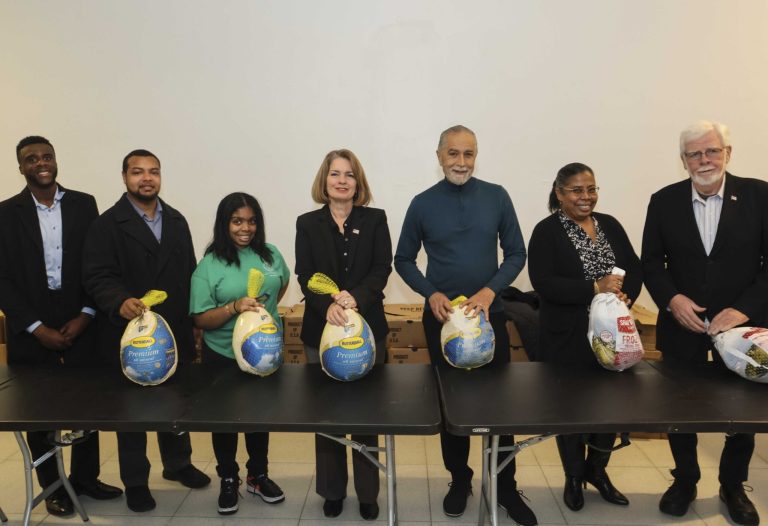 Town hosts Thanksgiving turkey giveaway at ‘Yes We Can’ Community Center