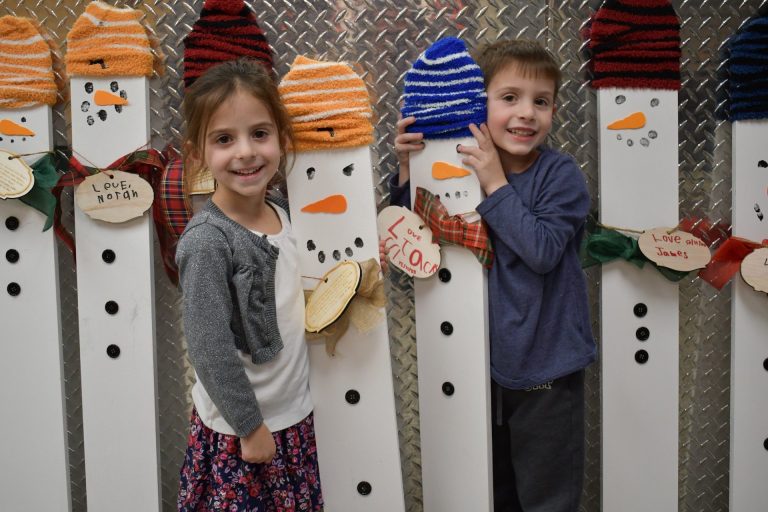 Mineola learners collaborate for holiday snowman project Mineola learners collaborate for holiday snowman project