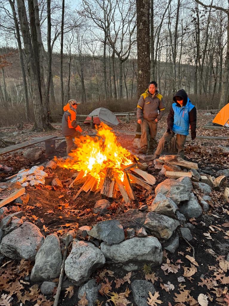 Boy Scout Troop 10 work on horsemanship and target practice at camp