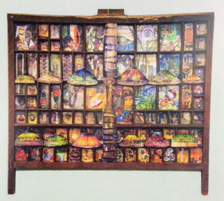 Great Neck Library art exhibit: Mixed Media Collages by Warren Mintz