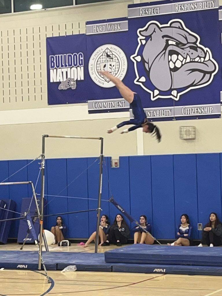 Finally healthy and happy, Roslyn gymnast Green looks for big year