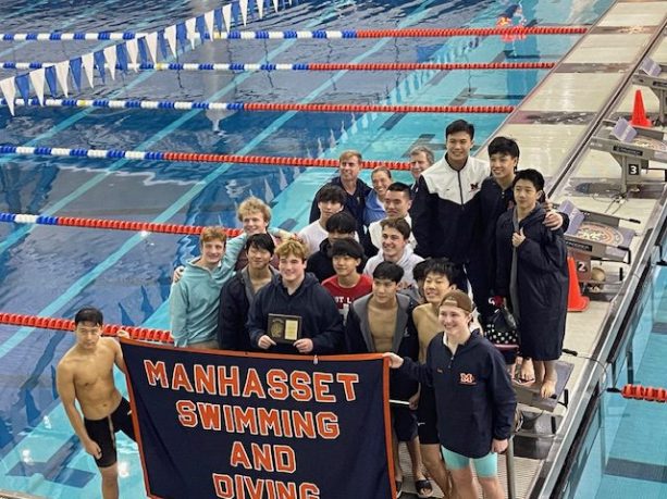 Manhasset boys swim team