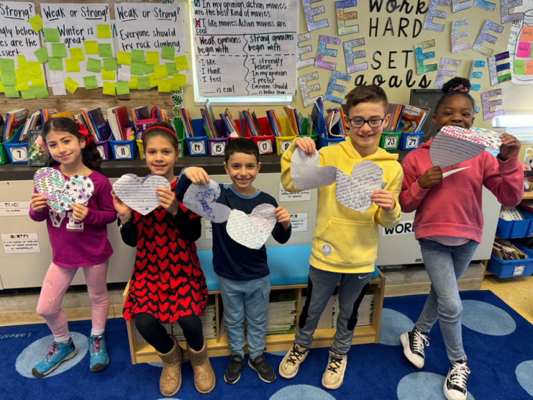 East Hills Elementary School celebrates Valentine’s Day