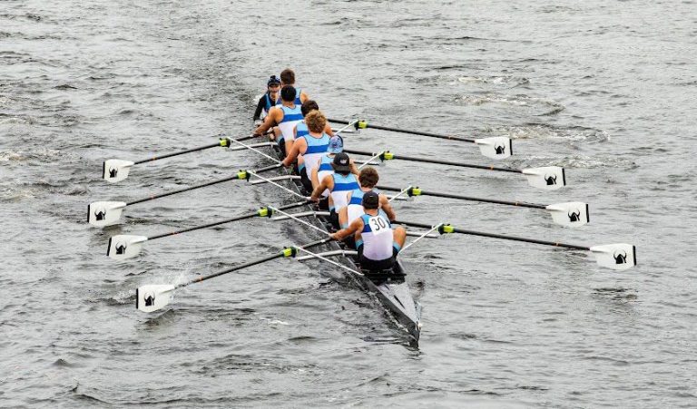 Port rowing team booming, with athletes from all over LI Port rowing team booming, with athletes from all over LI