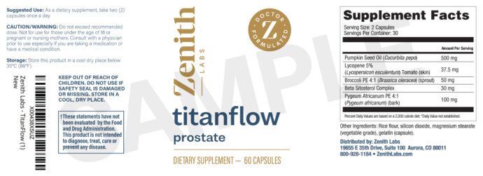 TitanFlow Ingredients