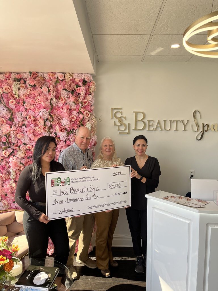 Issi Beauty Spa brings beauty to Manorhaven Blvd with grant from Port Washington BID