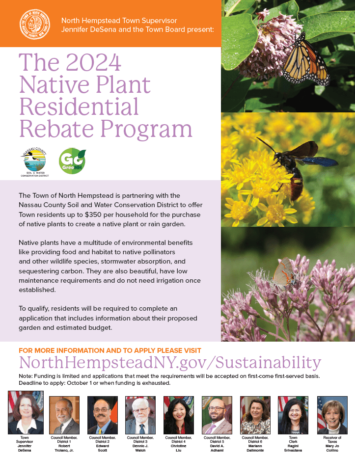 North Hempstead to host native plant rebate program North Hempstead to host native plant rebate program