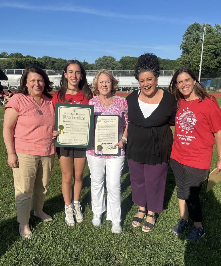 Dalimonte attends Relay For Life in Port Washington