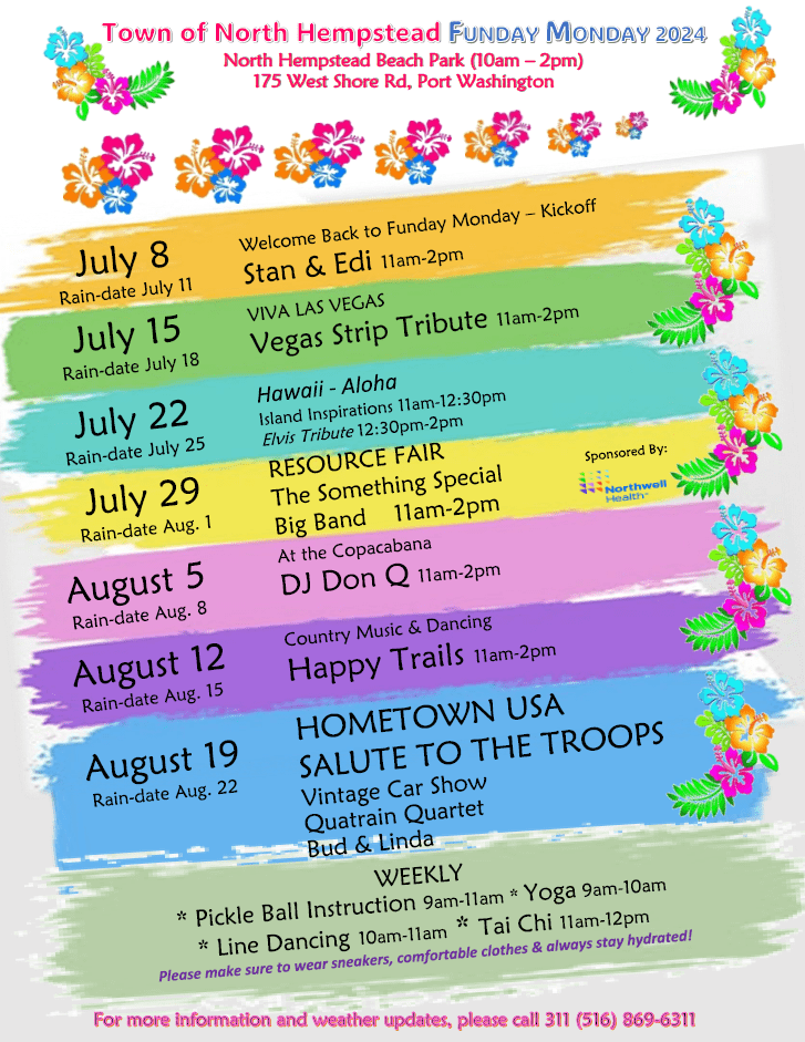 FunDay Monday dates announced for 2024 Season