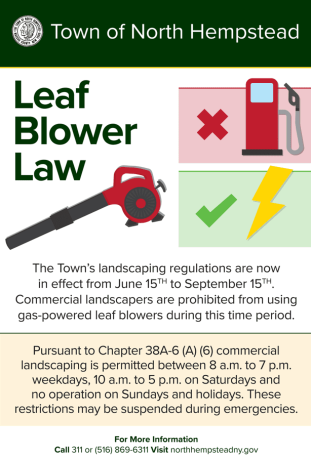 gas-powered leaf blowers