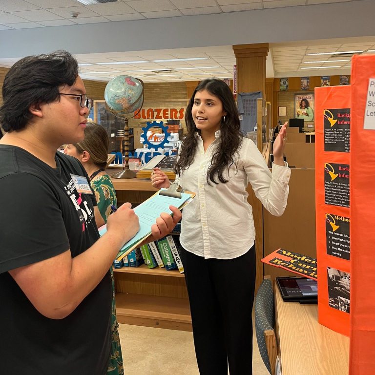 Great Neck North High scientists present at Freshman World Cup