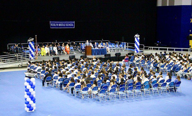 Roslyn Middle School 2024 graduation ceremony Roslyn Middle School 2024 graduation ceremony