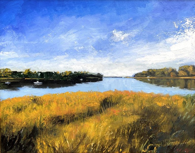 Great Neck Library art exhibit:  Paintings by Jonathan Van Brunt