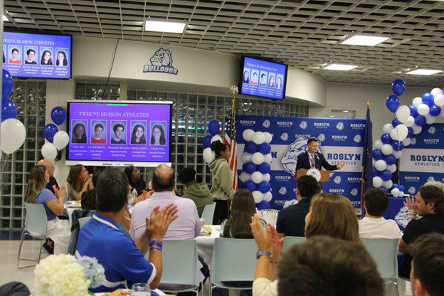 Roslyn High School senior athlete and physical education awards dinner