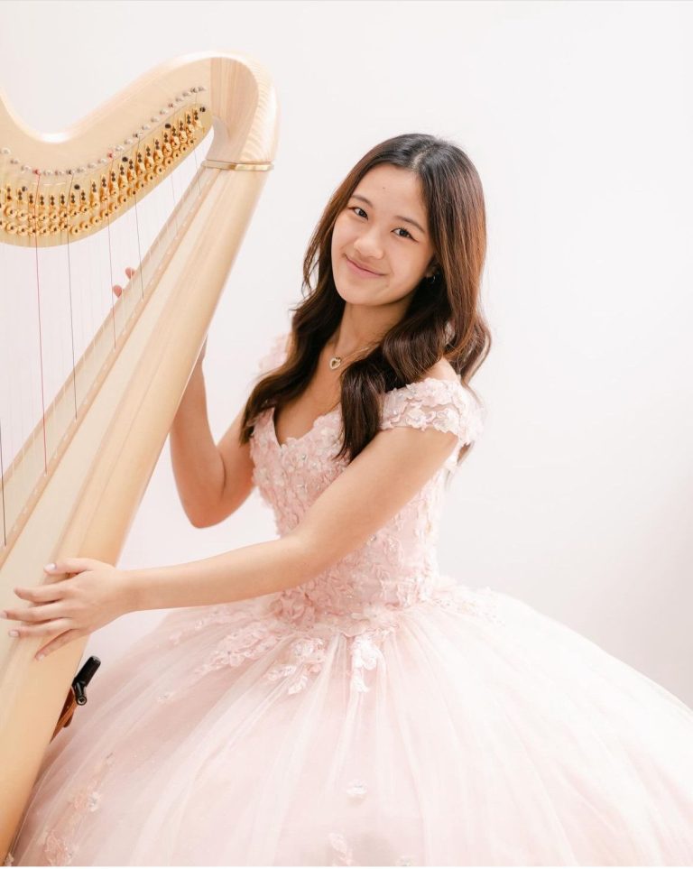 Albertson student wins LI Hall of Fame scholarship for harp