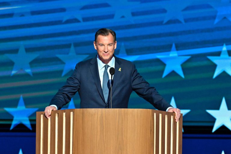 Rep. Tom Suozzi calls for bipartisan border security solutions, praises Kamala Harris in DNC speech