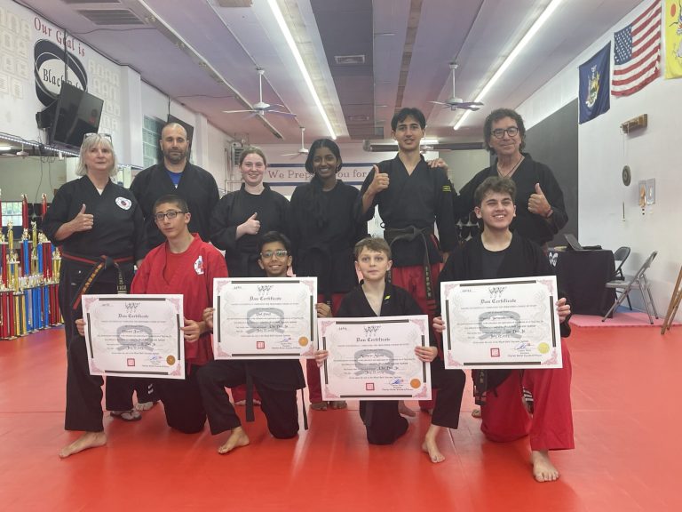 Long Island black belt graduates