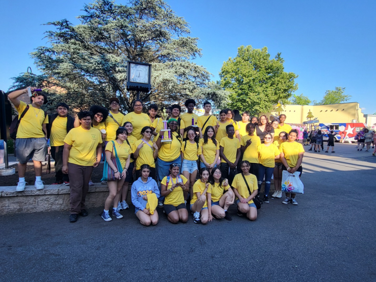 Westburry High School Orchestra scales music competition at Hershey Park