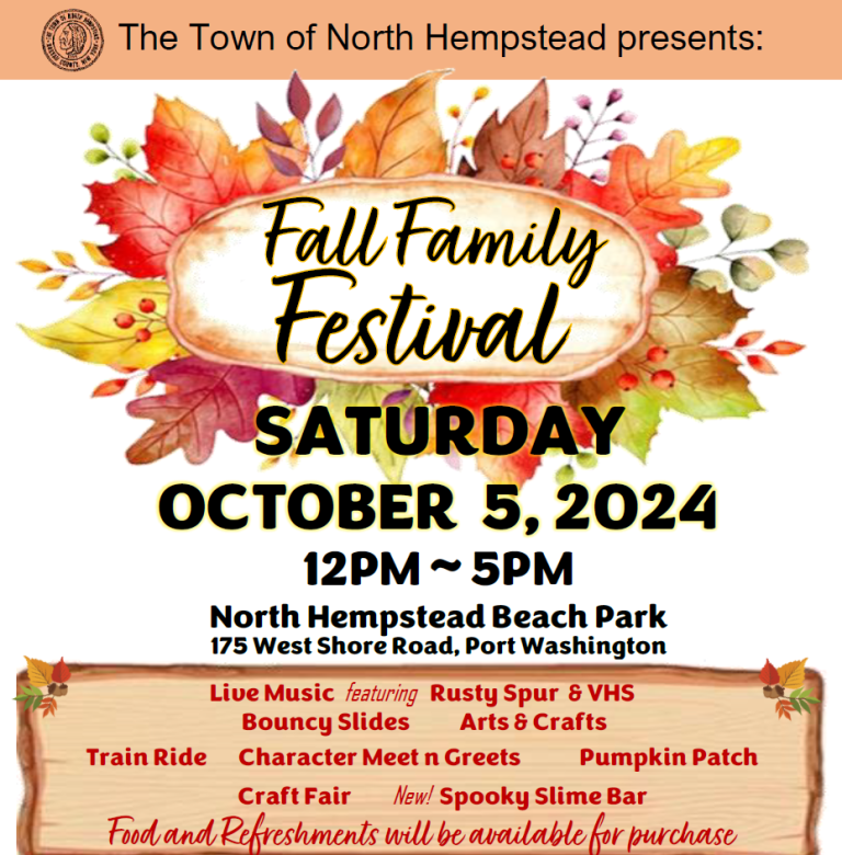 North Hempstead to host Fall Family Festival