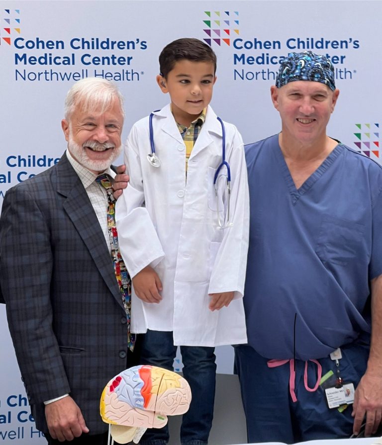 Kid’s life saved by New Hyde Park doctors