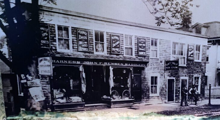 The John F. Remsen Harness Shop & Saddlery: Horseless carriages arrive in Roslyn