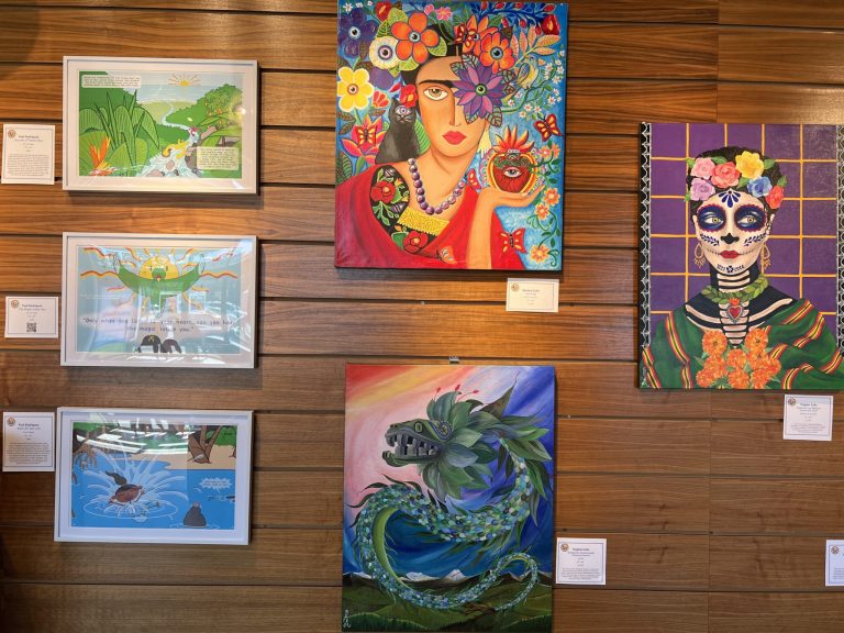 Diverse and captivating artworks displayed at Westbury Arts